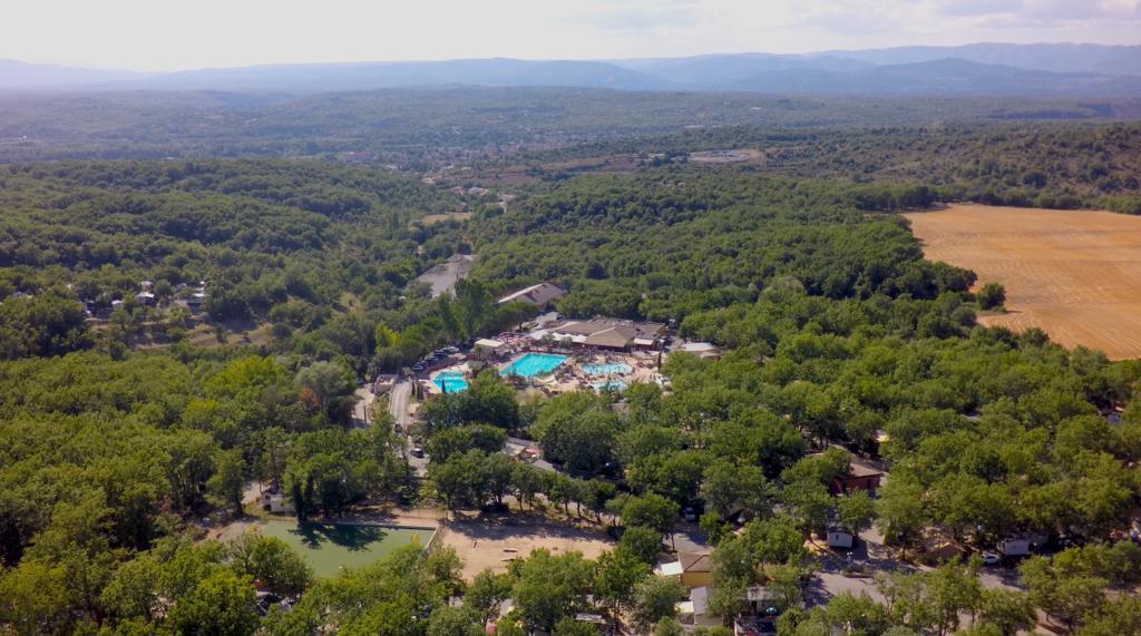 Camping Domaine De Chaussy Lagorce  Exterior foto