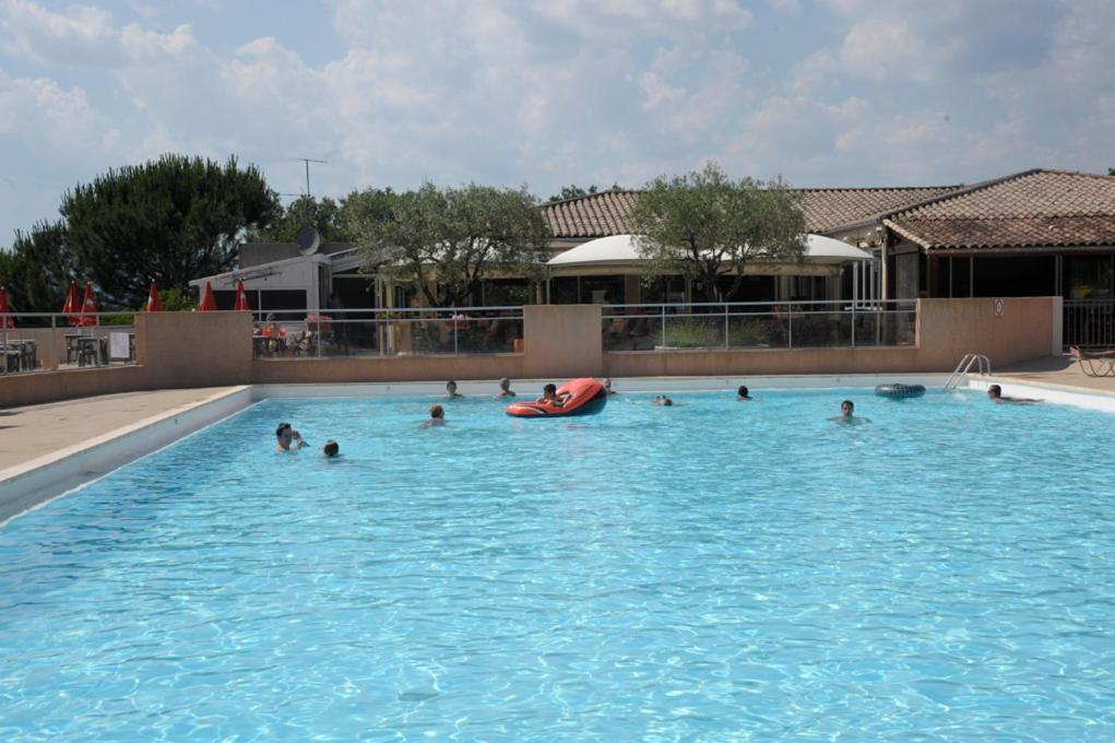 Camping Domaine De Chaussy Lagorce  Exterior foto