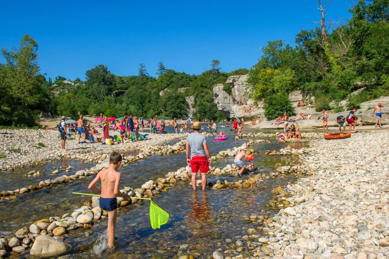 Camping Domaine De Chaussy Lagorce  Exterior foto